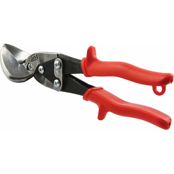Allstar Performance - 11030 - Offset Tin Snips Red Straight and LH Cut