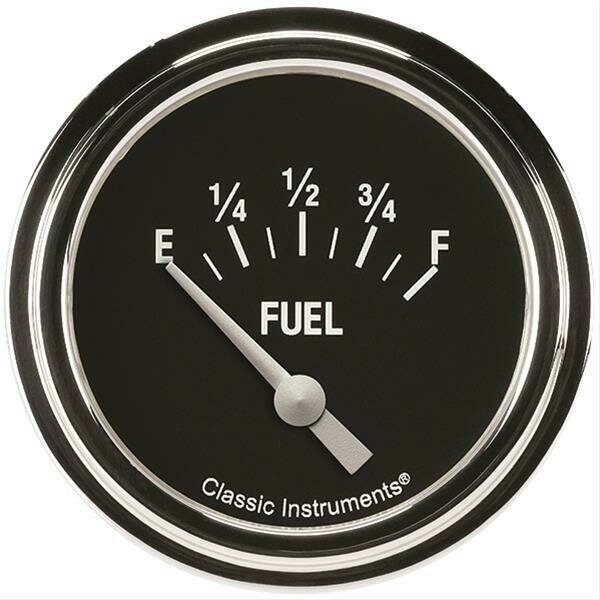 Classic Instruments Hot Rod Fuel 0-90 2-5/8 Short Sweep Classic Instruments Hot Rod Fuel 0-90 2-5/8 Short Sweep
