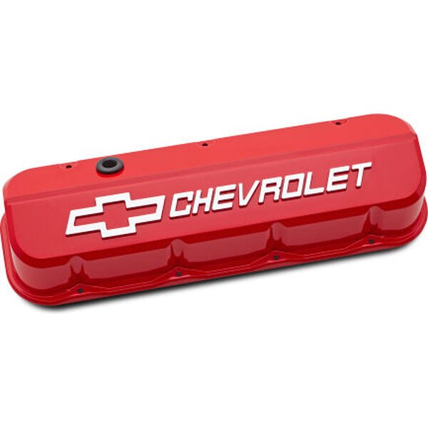 Proform - 141-873 - Slant Edge Valve Covers BBC Red