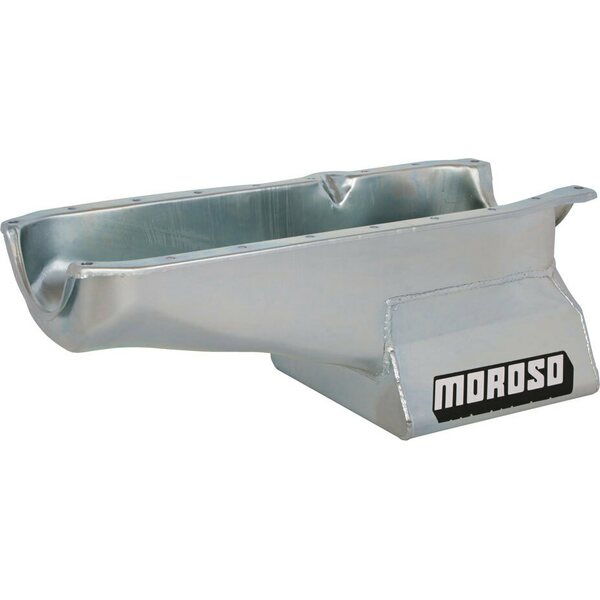 Moroso - 20205 - S/B Oil Pan W/Pass Dip S