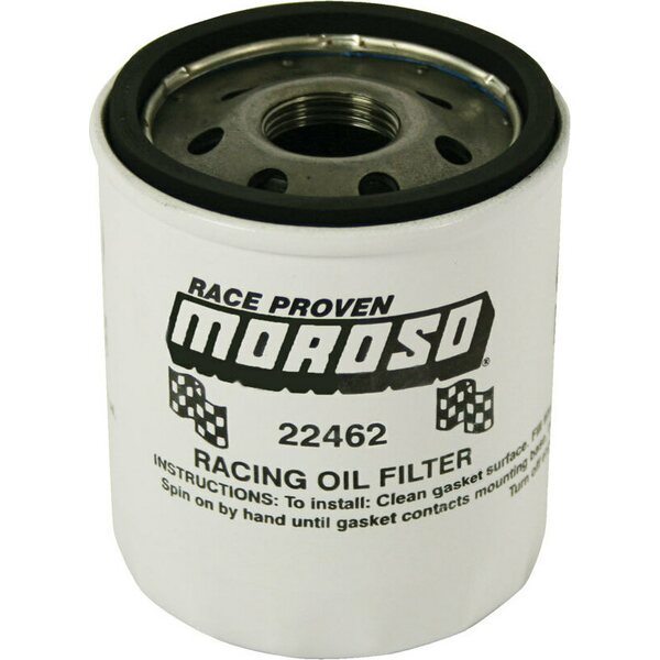 Moroso Racing Oil Filter - 97-06 GM LS Series - 13/16-16 in