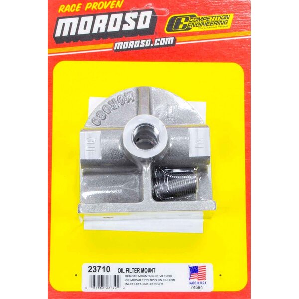 Moroso - 23710 - Ford Oil Filter Mount