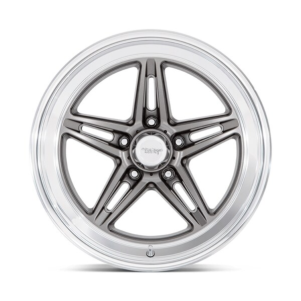 American Racing Wheels - VN514AD18801200 - Groove Wheel 18x8 5x4.5 BS Anthracite