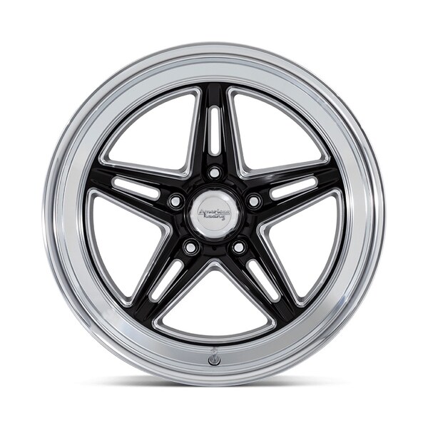 American Racing Wheels - VN514BE18801200 - 18x8 Goove Wheel 5x4.5 Bolt Circle Gloss Black