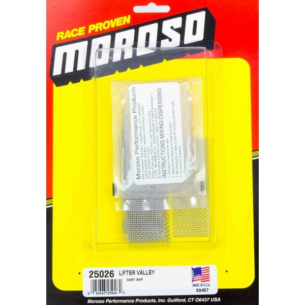 Moroso - 25026 - Oil Return Screen Kit - Dart SBC SHP Blocks