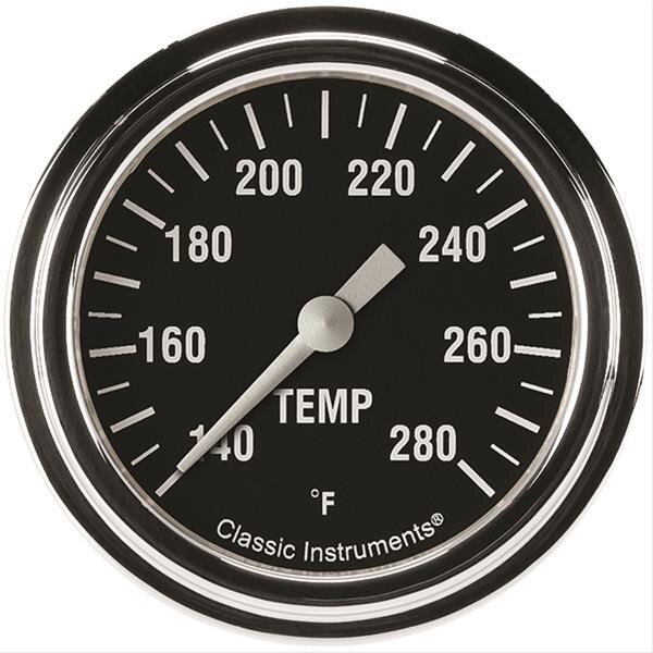 Classic Instruments - HR326SLF-12 - Hot Rod Temperature Gauge 2-5/8 Full Sweep