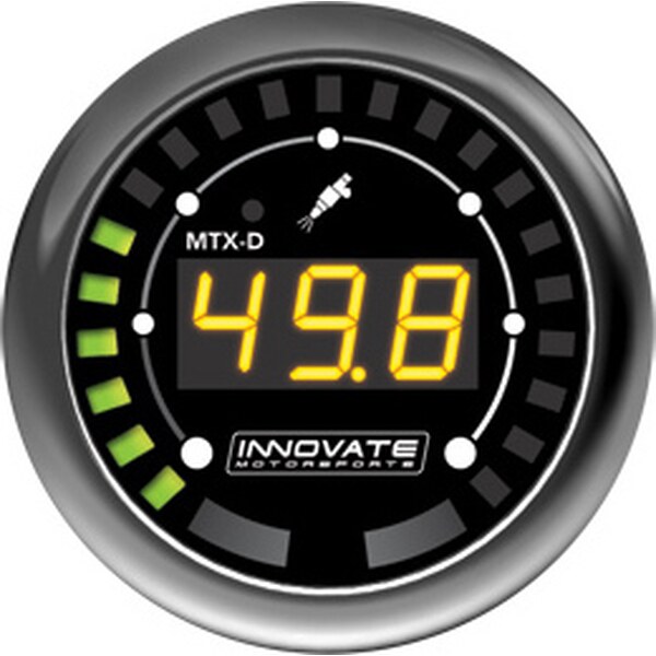 Innovate - 39170 - MTX-D Fuel Pressure Gauge 0-145 PSI 10 BAR