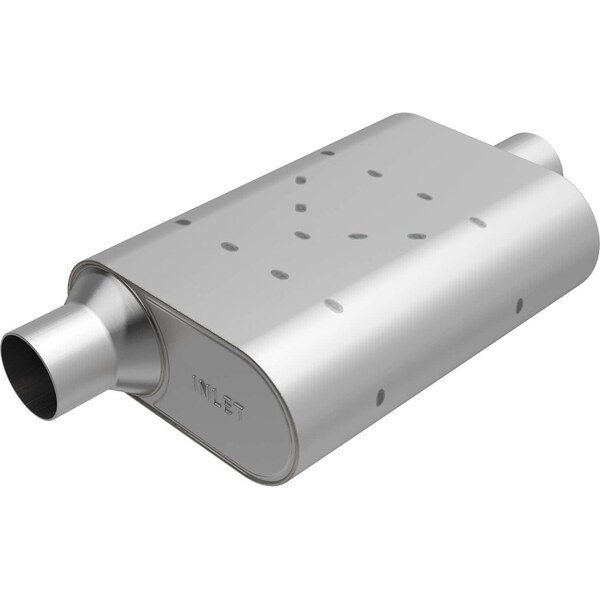 Magnaflow - R33041 - Rumble Stainless Muffler 3in Offset/Center