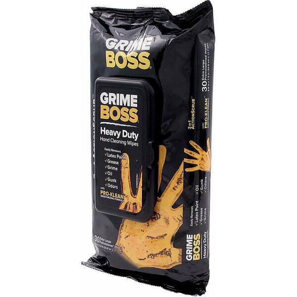 Allstar Performance - 12016 - Cleaning Wipes 30pk Grime Boss