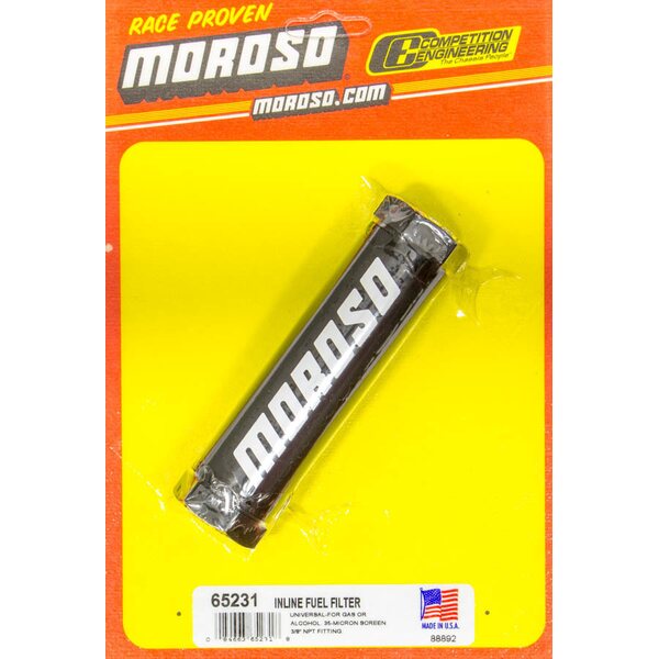 Moroso - 65231 - In-Line Fuel Filter