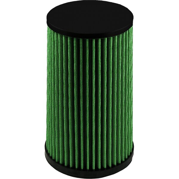 Green Filter - 2040 - Air Filter Element - Conical - 5.5 in Diameter Base - 4.75 in Diameter Top - 9 in Tall - 3 in Flange