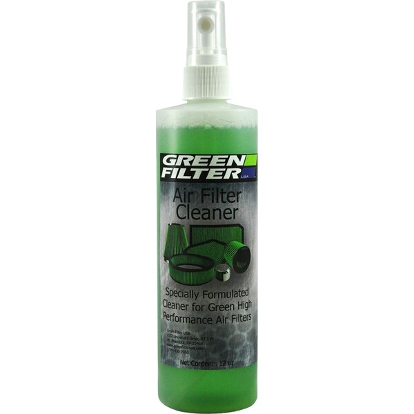 Green Filter - 2100 - Air Filter Cleaner - 12 oz Pump Bottle Cleaner Filters