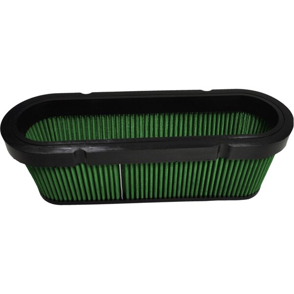 Green Filter - 7087 - Air Filter Element - Oval - OE Replacement - Chevy Corvette 2006-13