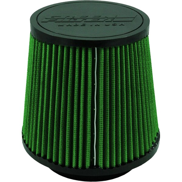 Green Filter - 7165 - Air Filter Element - Conical - 6 in Diameter Base - 4.75 in Diameter Top - 6 in Tall - 3.75 in Flange