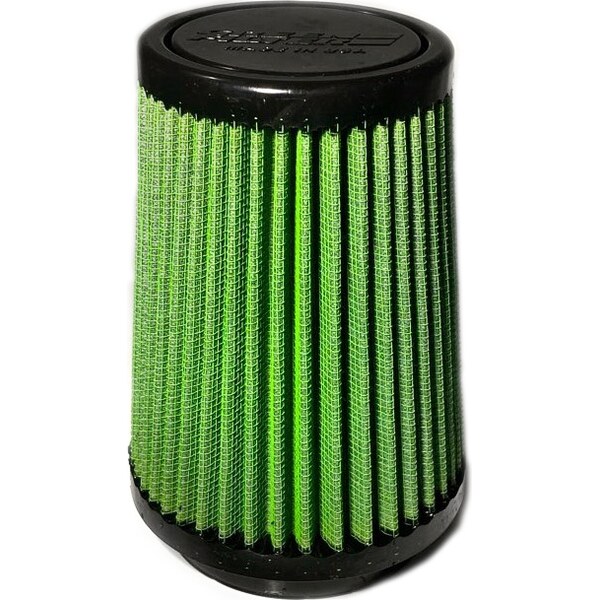 Green Filter - 7259 - Air Filter Element - Conical - 4.3 in Diameter Base - 3.5 in Diameter Top - 5.7 in Tall - 3 in Flange