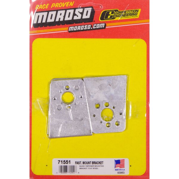 Moroso - 71551 - Quick Fastener Mtg Brkt Weld On- Lg & Sm Spring