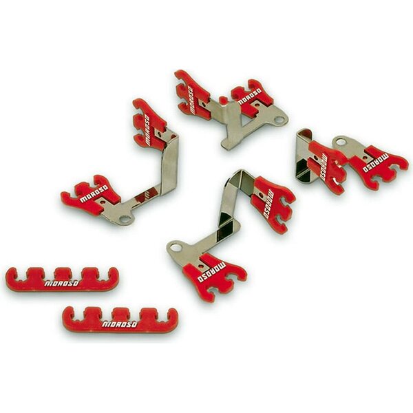 Moroso - 72168 - Show Car Wire Loom Kit Red