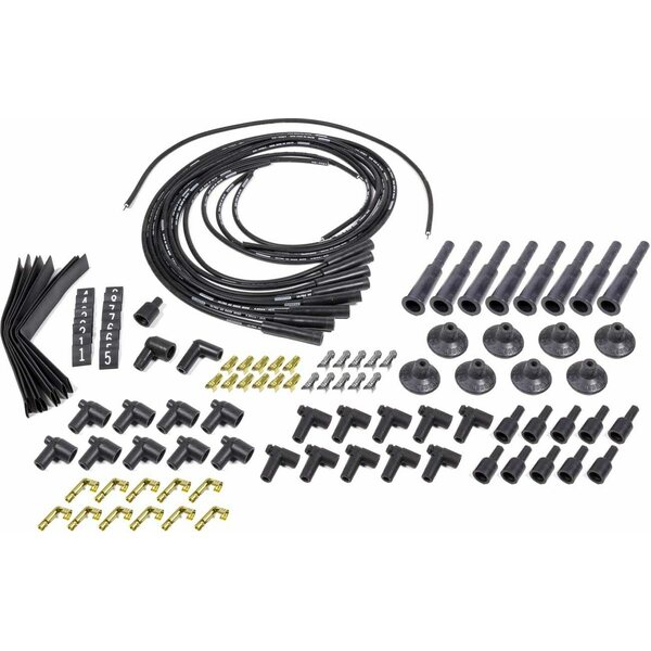 Moroso - 73841 - Ultra 40 Plug Wire Set Hemi Style Black
