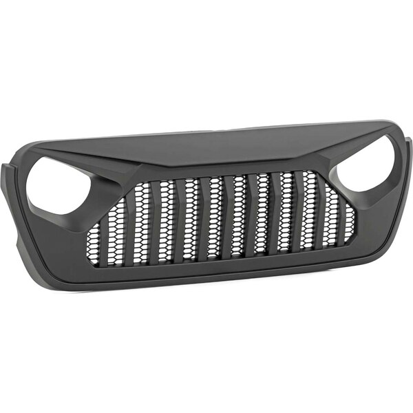 Rough Country - 10496 - 18-   Jeep Wrangler JL Replacement Grille Angry