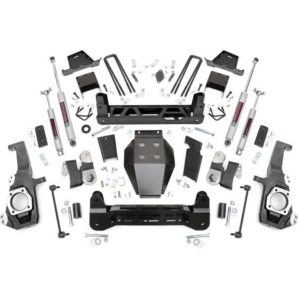 Rough Country - 10130A - 20-   GM P/U 2500HD 7in Suspension Lift Kit