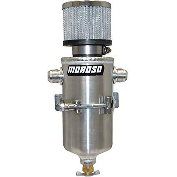 Moroso - 85468 - Breather Tank w/2 #10an Male