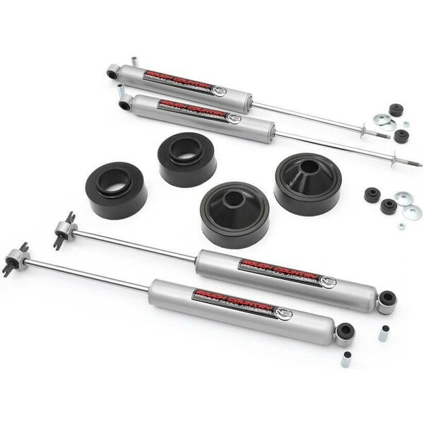 Rough Country - 65130 - 07-   Jeep Wrangler 1.75 in Suspension Lift Kit