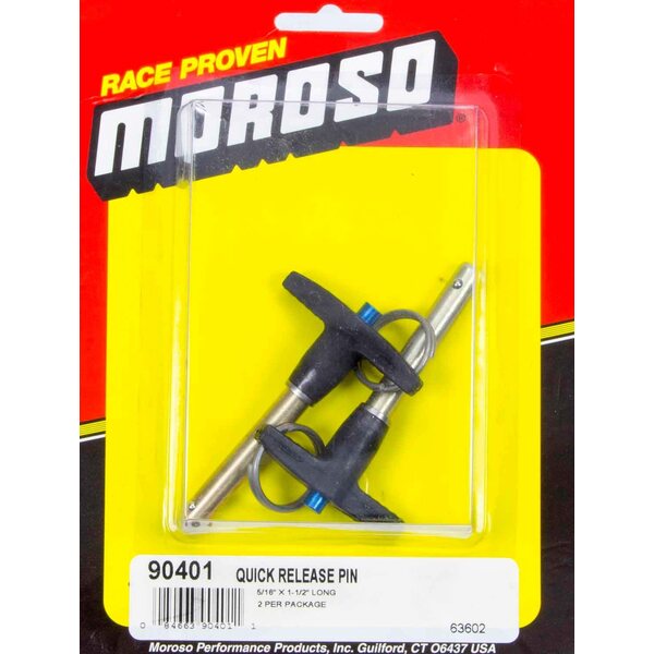Moroso - 90401 - Quick Release Pins (2) 5/16 x 1-1/2