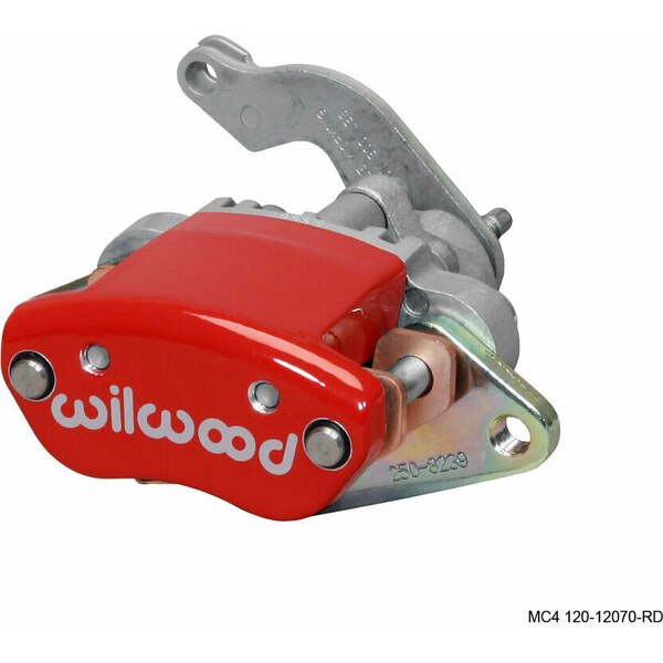 Wilwood - 120-12070-RD - Caliper MC4 L/H Red .810 Rotor