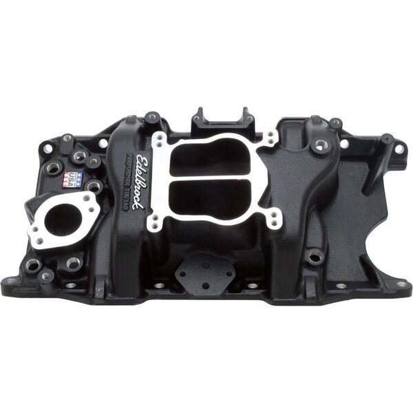 Edelbrock - 21763 - SBM Performer Manifold - 318/360 - Black