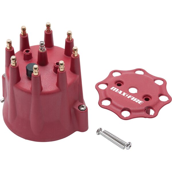 Edelbrock - 22732 - Distributor Cap / Retainer - GM Male Tower