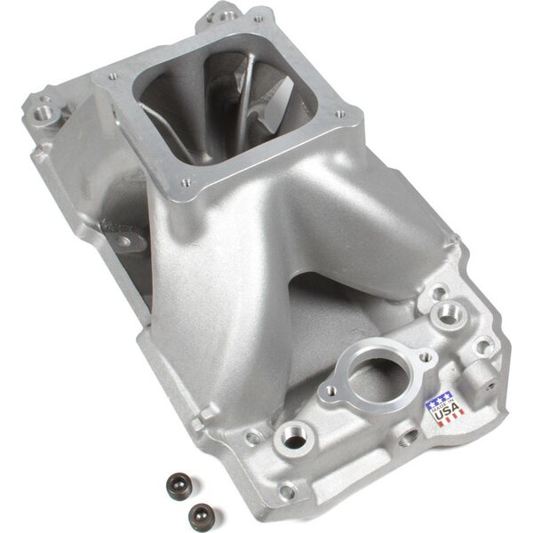 Edelbrock - 28972 - BBC Intake Manifold CNC SUPER VICTOR II