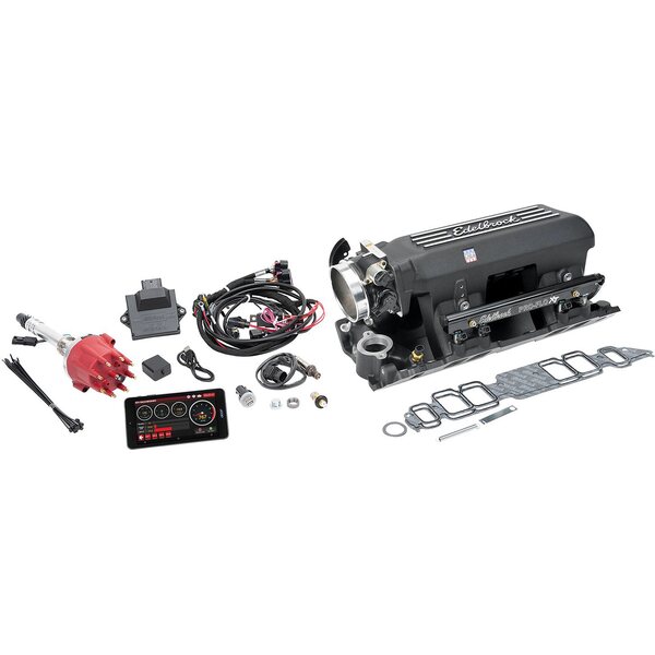 Edelbrock - 35883 - Pro-Flo 4 EFI Kit BBC Gen V w/RP Heads