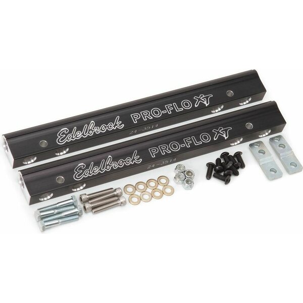 Edelbrock - 3627 - EFI Fuel Rail Kit SBC Pro-Flo XT Use w/7137