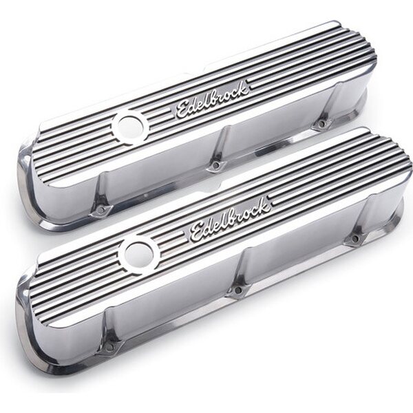 Edelbrock - 4264 - Valve Cover Kit Elite II Series SBF Tall