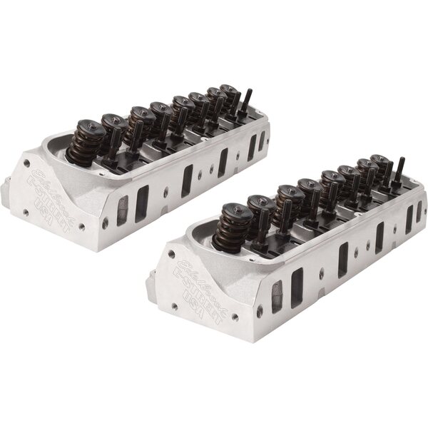 Edelbrock - 5023 - SBF E-Street Cylinder Heads - 60cc 1.90/1.60