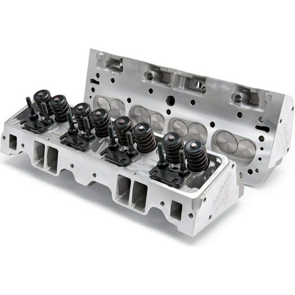 Edelbrock - 5073 - SBC E-Street Cylinder Heads - 70cc 2.02/1.60