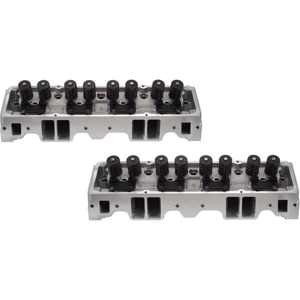 Edelbrock - 5089 - SBC E-Street Cylinder Heads - 2.02/1.60 S/P