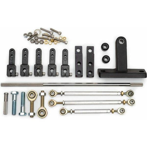 Edelbrock - 7077 - Throttle Linkage Kit - Sideways