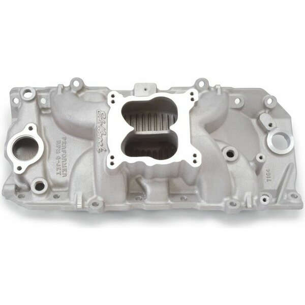 Edelbrock - 7164 - BBC Performer RPM 2-O Q-Jet Manifold - 396-502