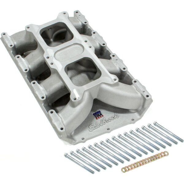 Edelbrock - 7524 - BBM 426 Hemi Dual Quad Intake Manifold