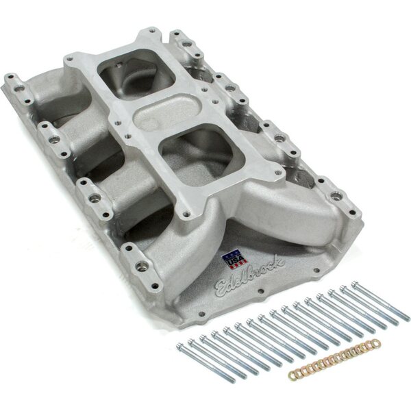 Edelbrock - 75245 - BBM 426 Hemi Dual Quad Intake Manifold for EFI