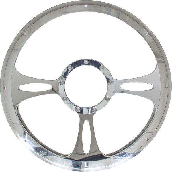 Billet Specialties - 30175 - Half Wrap Steering Wheel Fast Lane