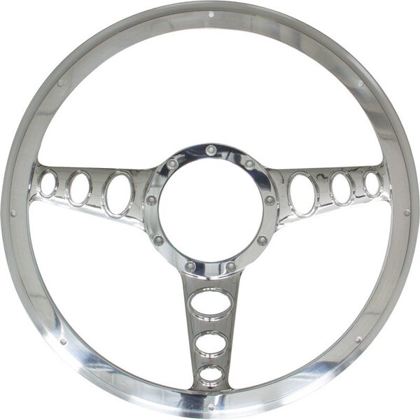Billet Specialties - 30445 - Half Wrap Steering Wheel Outlaw
