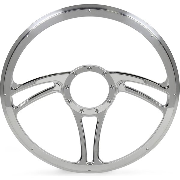 Billet Specialties - 34005 - Steering Wheel Half Wrap 15.5in BLVD 05