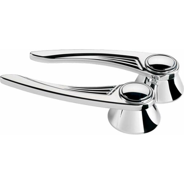 Billet Specialties - 45325 - Door Handles Ball Milled Ford Up to 1948