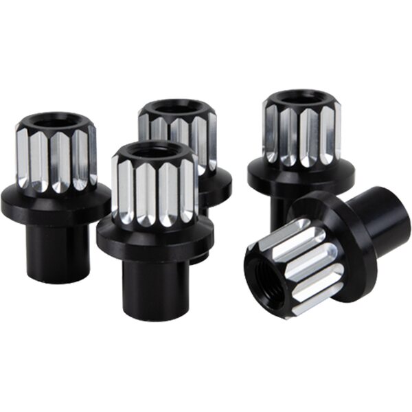 Billet Specialties - LNRMS122075 - Race Lug Nuts 5 Pack 1/2-20 x 3/4in