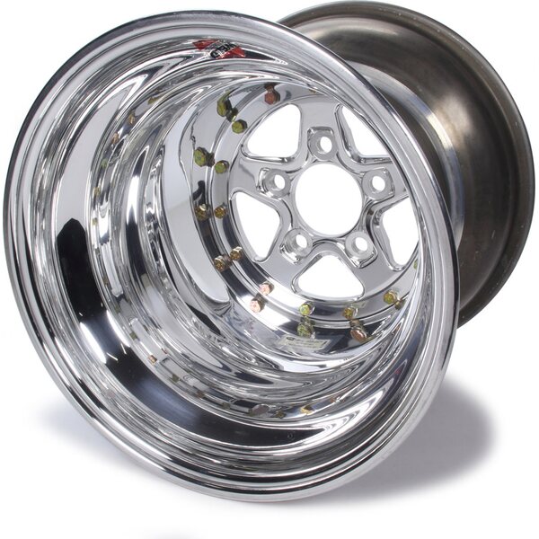 Weld Racing - 88-512276 - 15x12in Aluma Star Wheel 5x4.75in 3-3/8in BS