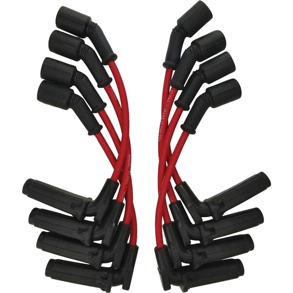 Moroso - 52034 - Ultra Plug Wire Set GM LS 11.0 Long Red