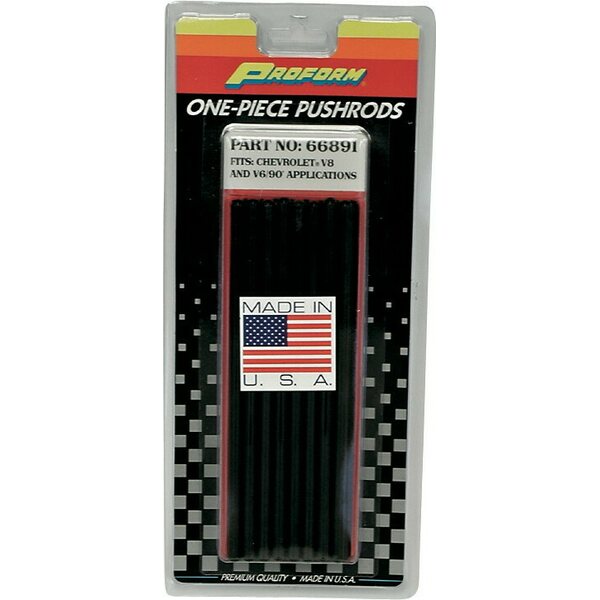Proform - 66891C - SBC 5/16in Chrome Moly Pushrods - 7.800in Long
