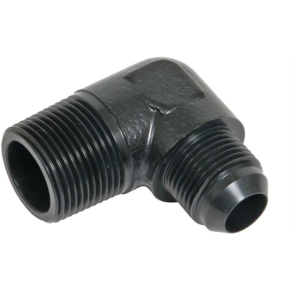 Fragola - 482219-BL - 12an to 1in MPT 90-Deg. Adapter Fitting - Black